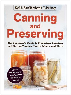 cover image of Canning and Preserving